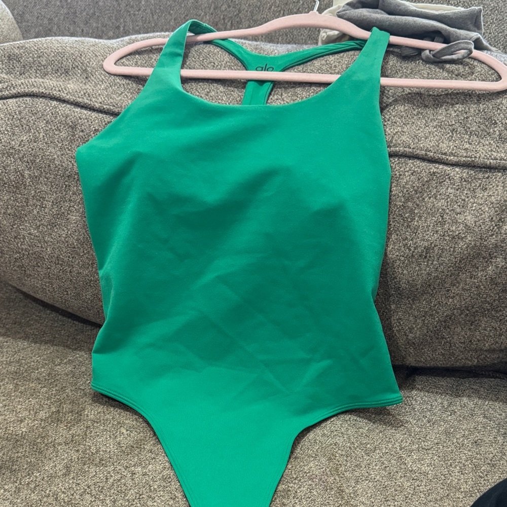 Alo yoga Green Bodysuit
